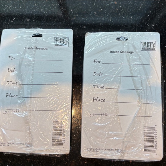 Hallmark Party Invitations -Set of 16 - Picture 3 of 3